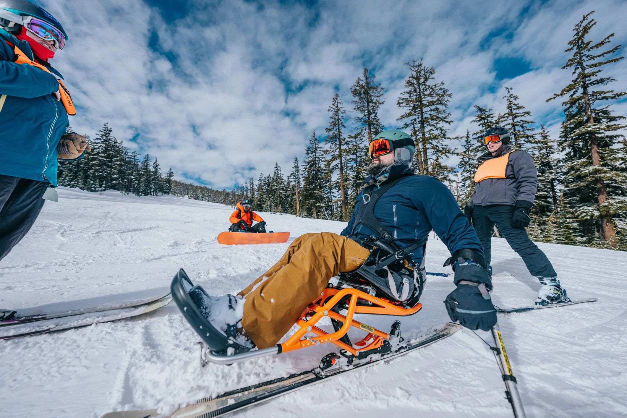 adaptive skiing Sky Tavern philanthropy