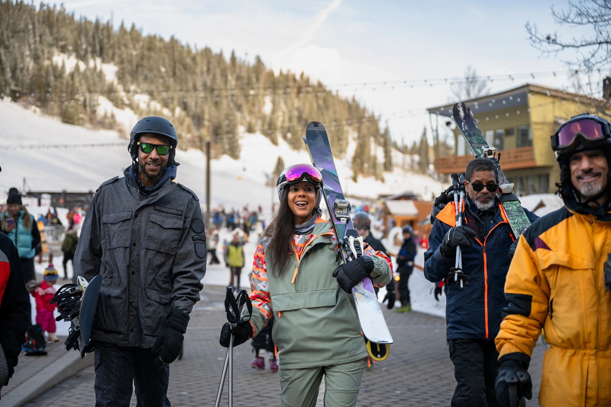 ski pitch event networking